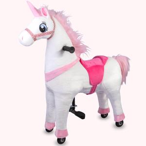 Ride On Toy (Pink Unicorn, Size S for Age 3-6)