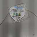 Thank You Gift for Women 2025 - Thank You Ornament for Christmas Tree Decorations, Appreciation Gifts for Coworkers, Friends, Nurses, Teachers, Family, Ceramic Christmas Ornaments for Hanging Decor