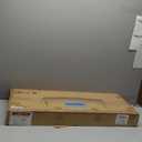 Bamboo Dining Bench Indoor Long Entryway Shoe Rack Bench,Outdoor Modern Wood Benches 35 Inch Bamboo Bench for Living Room Hallway Bedroom Bathroom (Light Brown)