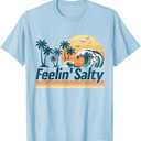 Feelin Salty Group Matching Family Vacation Summer T-Shirt XL