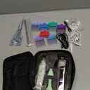 Dog Grooming Kit, Dog Clippers for Grooming for Thick Heavy Curly Coats, Professional Pet Paw Trimmer with Nail Grinder Low Noise Rechargeable Stainless Steel Hair Trimmer for Dogs Cats (Multicolor)