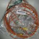 Petest 25ft Tie-Out Cable with Crimp Cover for Large Dogs Up to 90 Pounds