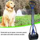 ienjoyed Non-Breakable Pooper Scooper for Large Medium & Small Dogs Heavy Duty, 28Long Handled Dog Poop Scooper for Grass,Durable Dog Poop Pick Up Tool, Poop Grabber