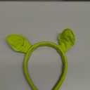 Dshengoo Halloween Green Ogre Ears Headband Werewolf Costume Set Adult,Monster Wolf Ear Cosplay Decor(for 15 years and older)