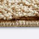 Cute Ghost Shaped Halloween Bath Mat Boho Vintage Floral Funky Halloween Bath Mat for Bathroom Aesthetic Decorations, Modern Abstract Cool Gothic Spooky Spirit Bathroom Rugs Non-Slip Washable (20''W x 24''L, Khahi)