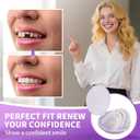 Veneers Teeth for Women and Men, Tooth Replacement Kit, Nature and Comfortable (1 Count (Pack of 1))-AAZ9