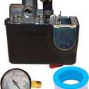 CW219300AV Pressure Switch For Campbell Hausfeld Air Compressor 120/155 PSI 26Amps With 0-200 psi Gauge