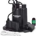 Superior Pump 92392 Pool Cover Pump, 1/4 HP