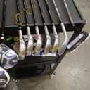 PGM Men's Complete Golf Club Sets - 12 Pieces - 2 Wood (#1, 3), 6 Irons(#, 6, 7, 8, 9, PW, SW), 1 Putter - Golf Stand Bag - Right Handed - Ideal for Beginners - Graphite