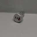 WODENTA for iPhone 17/16/15 Pro Max Car Charger, 67W 3-Port Fast USB C Car Charger Power Cigarette Lighter Adapter with 3FT USB C to C Cable for iPhone 17/17 Pro/Air/17e/16/15 Pro Max/Plus/16e, iPad (White)