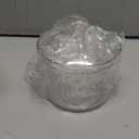 ZEAYEA Set of 6 Clear Acrylic Sugar Bowl, 14 oz Seasoning Box Condiment Pots with Spoon and Lid, Sugar Spice Salt Canister for Home Kitchen, Coffee Bar, Restaurant