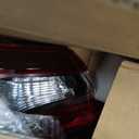 Left outer Tail Light Fit for 2021 2022 2023 Toyota Camry LE/SE/TRD, Halogen Tail Lamp Assembly Replacement (Driver Side)