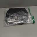 Bible Cover Bible Case for Men Canvas Carrying Cases Book Protector Case Bible Bag with Durable Handle Study Supplies Accessories Christian Gifts (Black, Large)