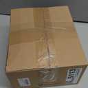 Vesici 100 Sets Valentines Mini Loaf Pans with Lids, 5.7 oz Disposable Aluminum Foil Baking Cups, Rectangle Cake Pans for Pudding Desserts Muffin Baking Storage Valentines Birthday Party(Gold)