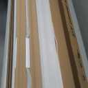 Art3d Premade Board and Batten Paintable Wainscoting Kit, MDF Accent Wall Panel for Kitchen Bedroom Living Room Home Decor Covers 189 x 54 in. Molding Trim Slat with Edge Strip (Log Color)