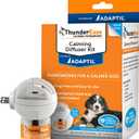 ThunderEase Dog Calming Pheromone Diffuser Kit | Powered by ADAPTIL | Vet Recommended to Relieve Separation Anxiety, Stress Barking and Chewing, and the Fear of Fireworks and Thunderstorms (60 Day Sup