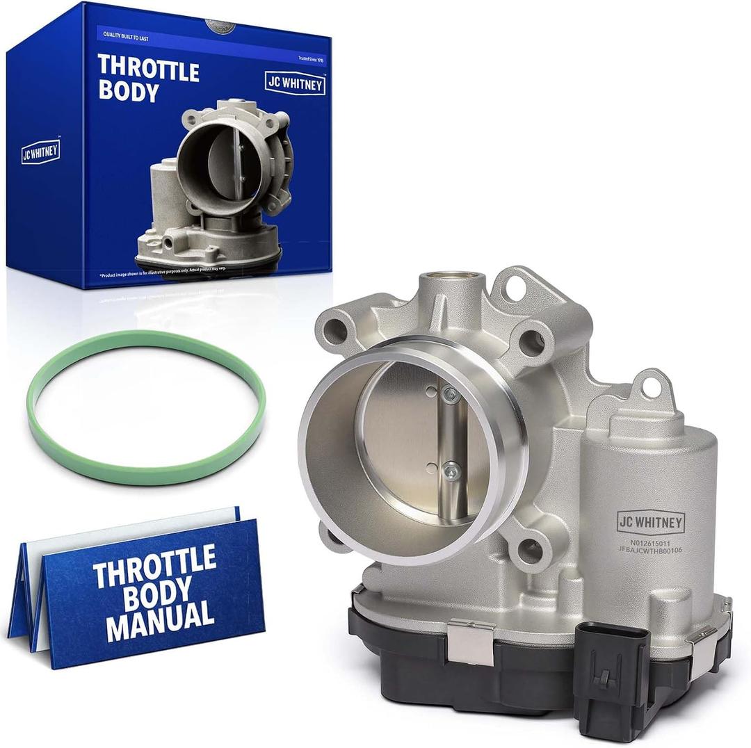 JC Whitney JFBAJCWTHB00106 Throttle Body - Compatible with Jeep Compass 2007-2018, Patriot 2007-2017, Dodge Journey 2009-2020, Avenger 2008-2014 -1.8L 2.0L 2.4L