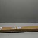 LazBlinds No Drill TDBU Roman Shades, Blackout - Beige, 35" W x 64" H