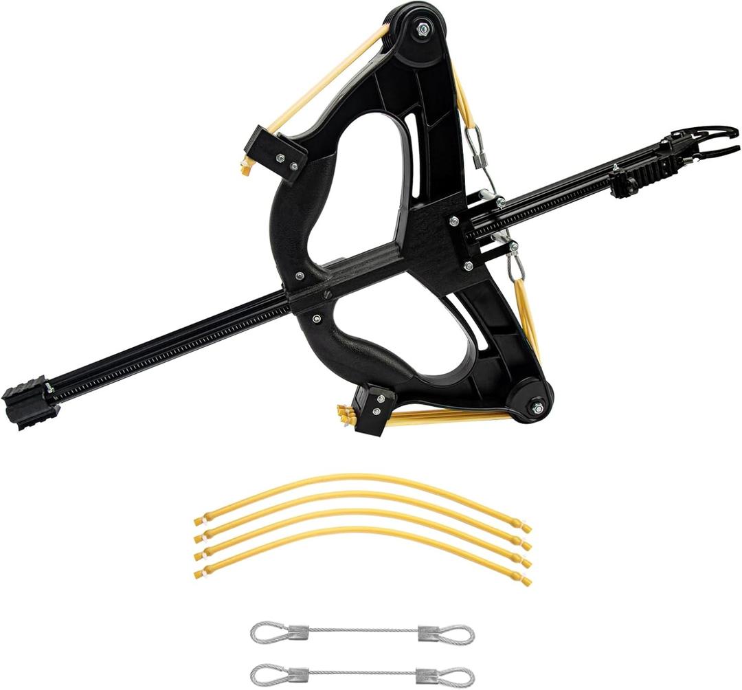 Compound Slingshot That Shoots Steel Balls, Both Handed Compound Bow Set for Adults, Professional Slingshot with Continuous Shooting for Outdoor
