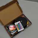 Sunset Lamp Projection Led Lights with Remote, Multicolor Night Light 360 Rotation Rainbow Lights 4 Modes Setting for Photography/Selfie/Party/Home/Living Room/Bedroom Decor, Gifts for Women