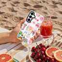 for Samsung Galaxy S25 Ultra Case, Floral Celebration Collage, Military-Grade Drop Protection, Party Soft Slim TPU Protective Cover with Camera Protection for & Girls (ItalianBeach)