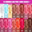 NYX PROFESSIONAL MAKEUP Jelly Job Lip Gloss, Lip Tint Gloss with Full-Bodied, Smoothing, and Hyper-Glossy Shine - Jelly Icing (Icy Lilac)