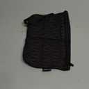 Gloppie Small Makeup Bag for Purse Portable Cosmetic Bag Puffy Padded Makeup Pouch Wristlet Pouch for Women Black