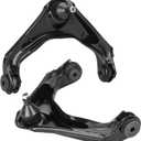 Replace for K620054 Front Upper Control Arms w/Ball Joint Suspension Kits for Chevy Silverado 1500/2500/3500 HD, Avalanche/Suburban 2500, GMC Sierra 1500/2500/3500, Yukon XL 2500 (2Pc)