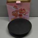 Cake Turntable, 11'' Cake Stand Decorating Bakery Supplies, Turnable Black Painting Turn Table Stand for Pastries, Cupcakes and Cake Decorations (Black Small turntable 1PCS)