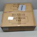 Beckham Hotel Collection Queen Size Mattress Pad (Extra Padded) & Protector Hybrid - Quilted Pillow Top Mattress Cover - Thick, Plush, Fitted Mattress Topper for Bed