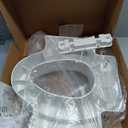 Bemis Rise 4.5" Raised Toilet Seat with Support Handles, Hinges Never Loosen, Fits Round and Elongated