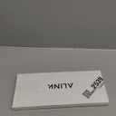 ALINK Skinny Clear Glass Straws, 10.5" x 7 mm Long Reusable Drinking Straws for 30 oz 20 oz RTIC/YETI Stanley Tumblers, Mason Jars, Pack of 8 with 2 Cleaning Brush