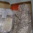 MORE&LESS Branch Jewelry Rack with wood tray,Retro color,Tree Tower Rack Hanging Organizer for Ring Earrings Necklace Bracelet,Suitable for living rooms, bathrooms,offices,etc.