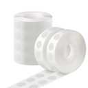 Phinus 3000 Pieces Glue Points, Balloon Tape, Sticky Dots, Double Sided Glue Points, Balloon Sticky Dots for Craft, Wedding Decoration, Stick Photos
