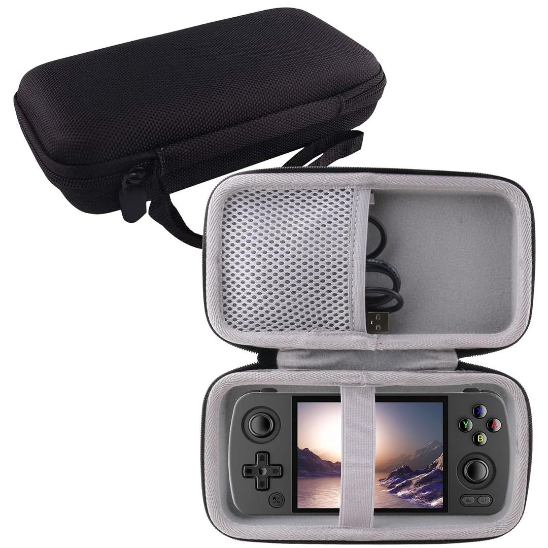 WERJIA Hard Carrying Case Compatible with RG405M Retro Handheld Game Console RG405M Case (For RG405M black)