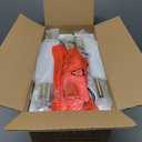 Pendant Lights Kitchen Island 2 Pack, 6" Brushed Gold Hanging Lights Fixtures with Clear Glass Shade, Modern Brass Kitchen Pendant Lighting Over Island for Dining Room, AD-22004-1P2-GD-C