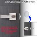 Door Handle Heavy Duty, Keyed Alike Entry Door Lever, Door Knobs with Lock and Key, Square Door Lever in Satin Nickel for Bedroom, Bathroom and Front Door