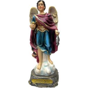 8" Inch Statue of Saint Archangel Rafael San Arcangel St Estatua Angel Raphael