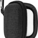 Geekria Shield Earbuds Case Compatible with Soundcore by Anker P40i, P30i, C30i, Liberty 4 True Wireless Earbuds, Replacement Protective Hard Shell Travel Carrying Bag (Dark Grey)