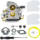 C1T-W33C Carburetor for Husqvarna 235 235E 236 236E 240 240E Chainsaw Jonsered CS2234 CS2238 CS2234S CS2238S Carb, Replace for Zama C1T-W33C Carb 574719402 545072601