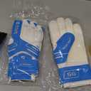 Sportout Youth&Adult Goalie Goalkeeper Gloves,Strong Grip for The Toughest Saves, with Finger Protect & 4+3MM Latex to Give Splendid Protection to Prevent Injuries,4 Colors (8, Blue)