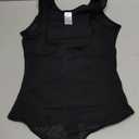 Nebility Thong Shapewear Bodysuit for Women Tummy Control Body Shaper Faja Seamless Waist Trainer Corset Stomach Girdles, M