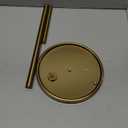 Paper Towel Holder Gold, Premium Stainless Steel Kitchen Roll Dispenser, Countertop Roll Organizer
