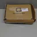 Goldenwarm 5 Pack Adjustable Drawer Pulls Black Cabinet Handles for Kitchen Hardware 1" to 4"(25-102 mm) Hole Distance