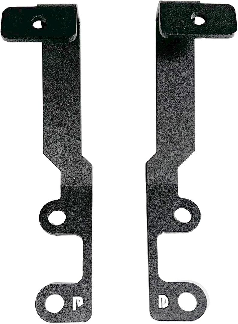 Go Rhino - 732365T - Hood Mount Light Brackets - FITS 3X