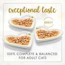 Purina Fancy Feast Gravy Lovers Poultry and Beef Grilled Gourmet Wet Cat Food Variety Pack - (Pack of 30) 3 oz. Cans (EXP 03/31/28)