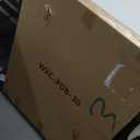 Threshold Ramp for Doorways,Adjustable Height 2.6"-7.3" Aluminum Wheelchair Ramp with Heightening Screws and Swivel Angle Leg,1100lbs Load Capacity, 30"x36'' Curb Ramp for Trolley,Power Chairs