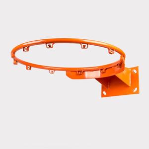 18" Basketball Rim Replacement with Strong Spring Backboard Mounted