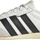 Adidas Women's Barreda Low (10.5, White/Black/Warm Vanilla)