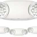 FREELICHT 24Pack Emergency Lights for Business, Round Heads, 90min Battery